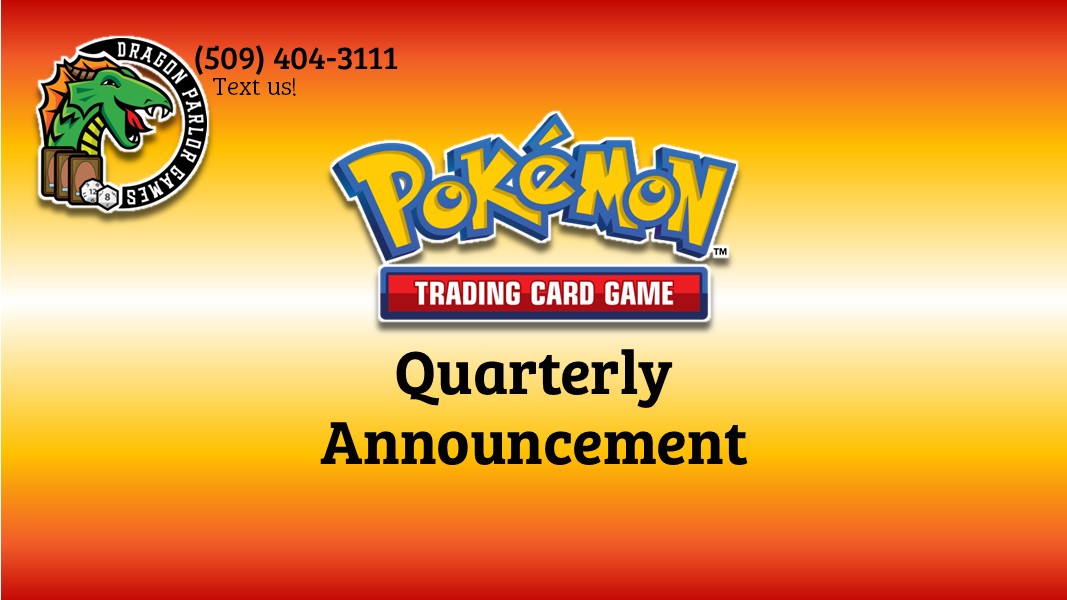 Pokemon Upcoming Events