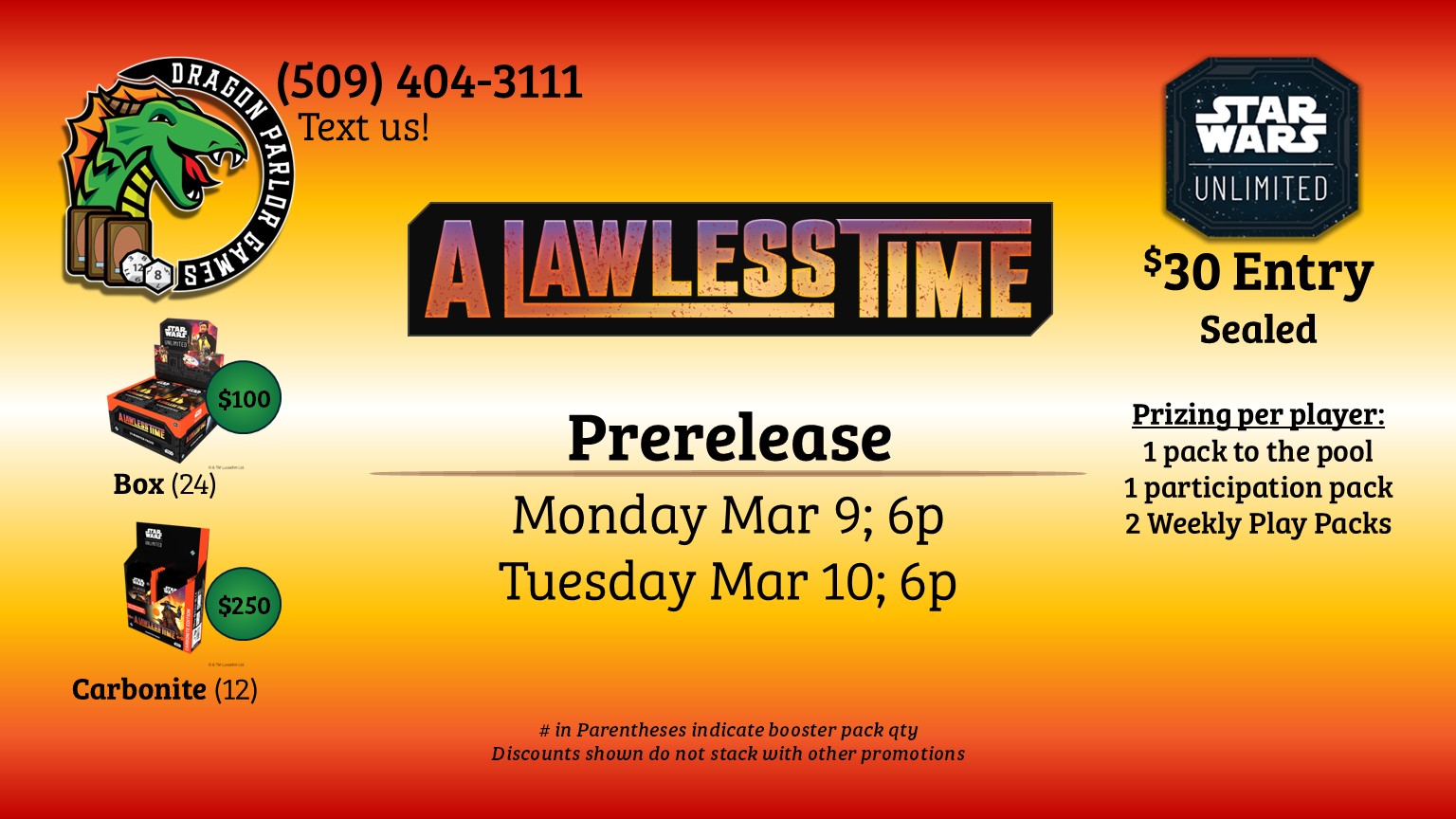 Prepare for A Lawless Time