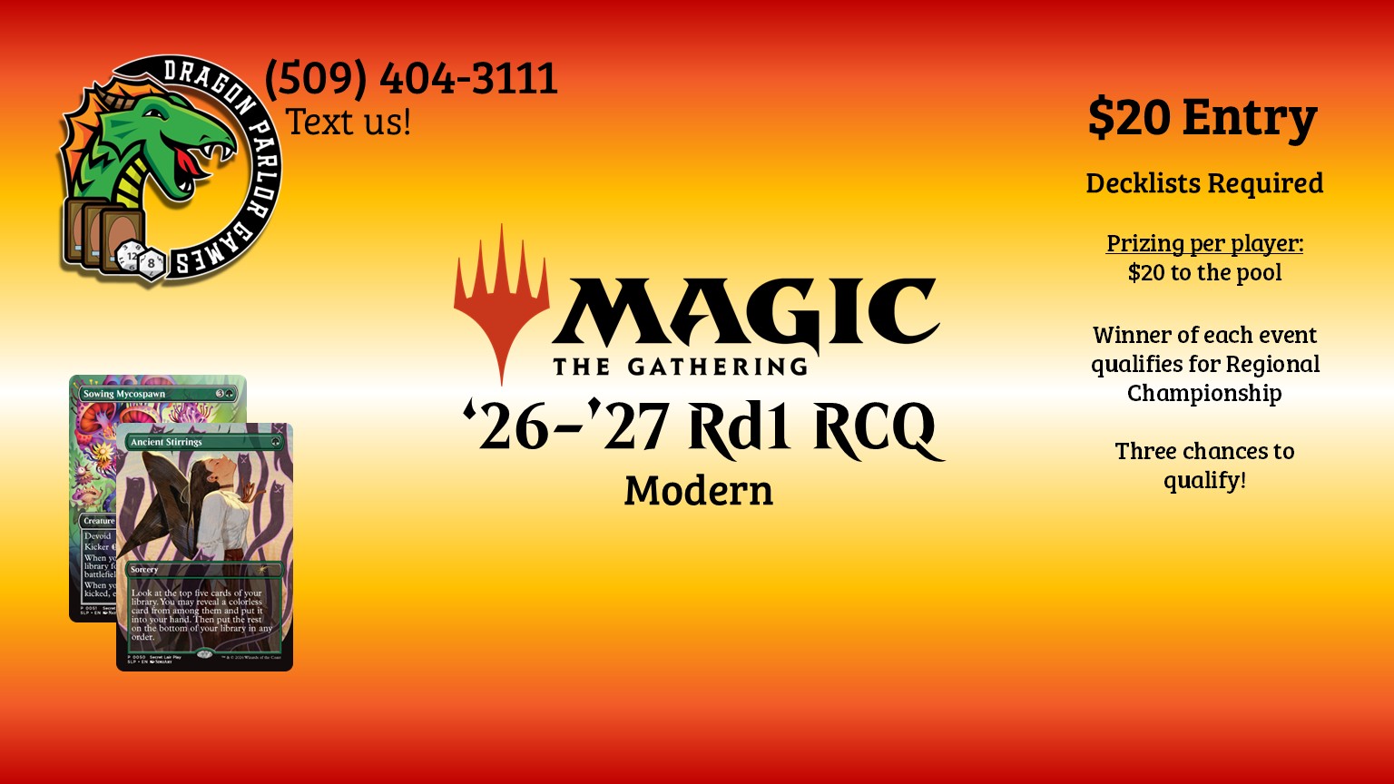 Magic ’26-’27 RCQ is on the horizon.