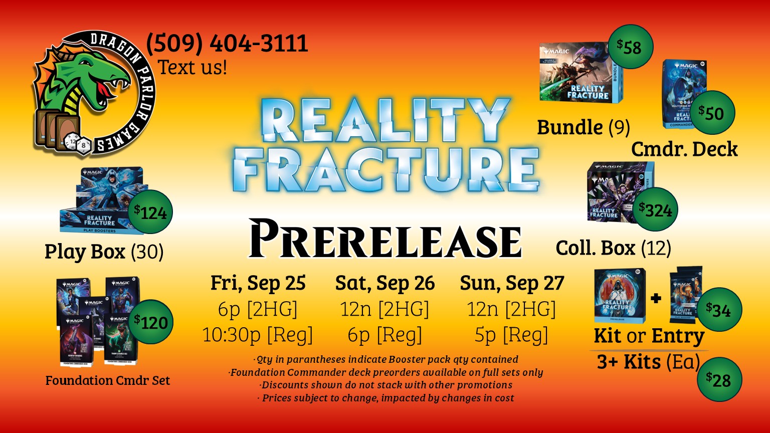 Preorder Reality Fracture Now!