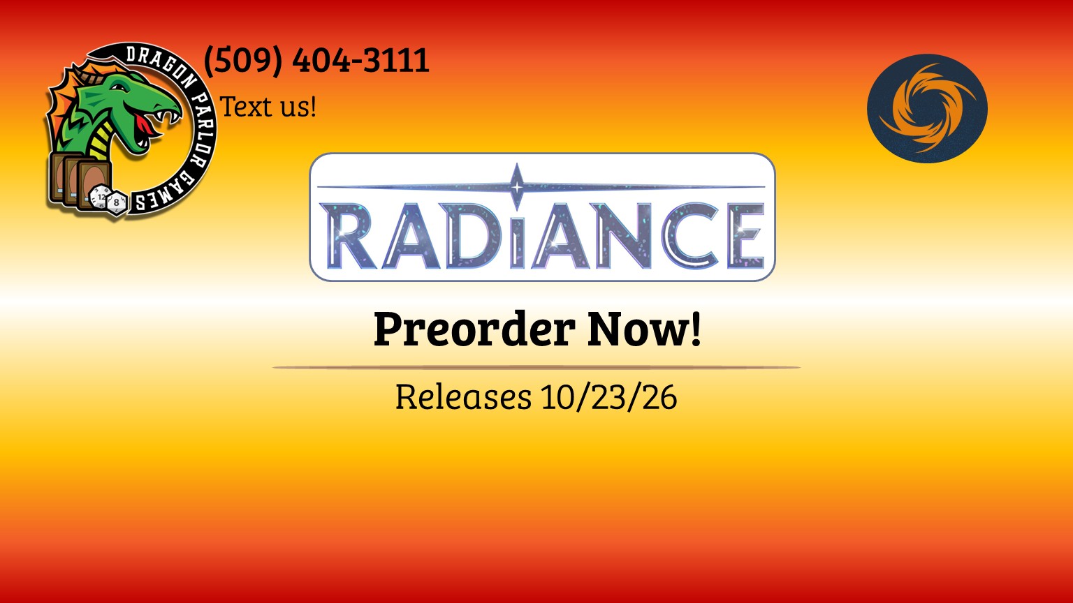 Preorder Radiance Today!