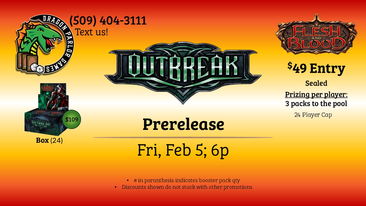 Pre-order Outbreak!
